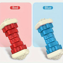 Indestructible Dog Chew Toy Interactive Bone Food Dispensing Tooth Cleaning