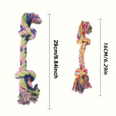 Durable Braided Rope Knot Pet Toy for Dog Teeth Cleaning
