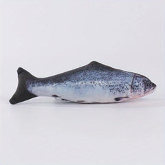 Soft Plush Fish Toy for Pet Entertainment and Home Decor