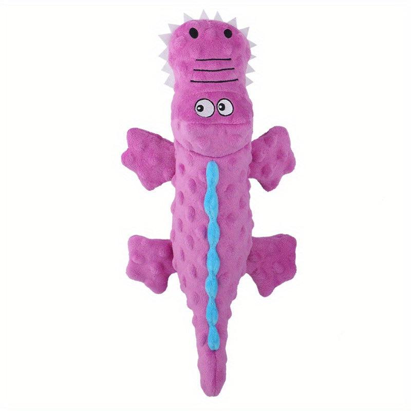 Crocodile Dinosaur Pet Squeaky Plush Toy for Dogs