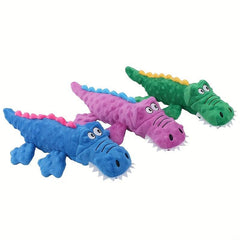 Crocodile Dinosaur Pet Squeaky Plush Toy for Dogs