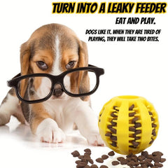 Dog Leaking Food Toy Rubber Chew Toys Interactive Toy