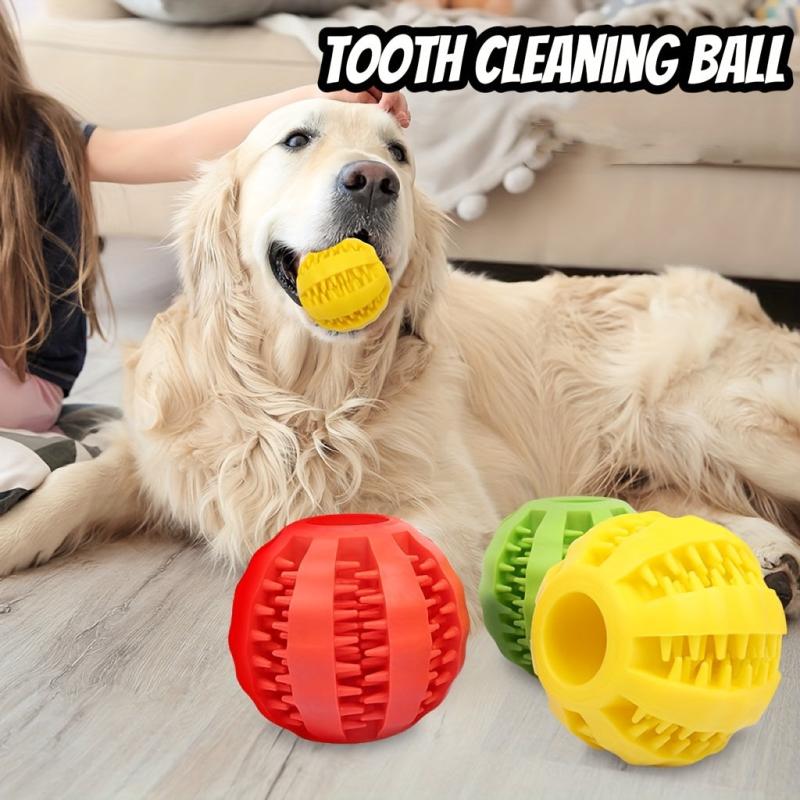 Dog Leaking Food Toy Rubber Chew Toys Interactive Toy