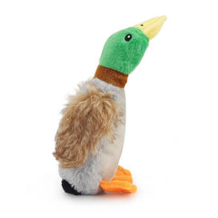 Plush Duck Squeak Dog Toy with Rope - Cleaning Tooth Chew Toy