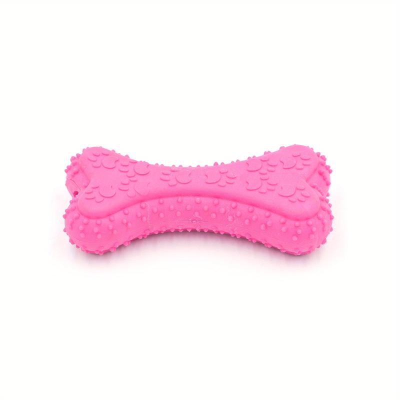 Dog Durable Chew Toy Bone Shaped Dog Interactive Play Toy