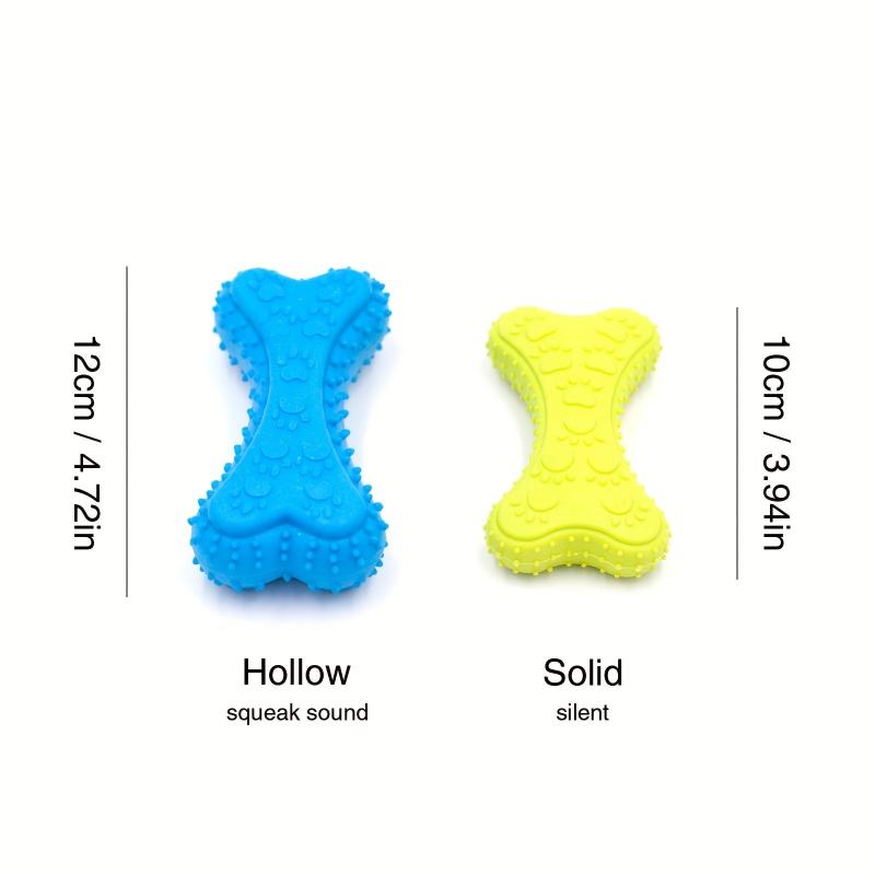 Dog Durable Chew Toy Bone Shaped Dog Interactive Play Toy