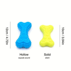 Dog Durable Chew Toy Bone Shaped Dog Interactive Play Toy