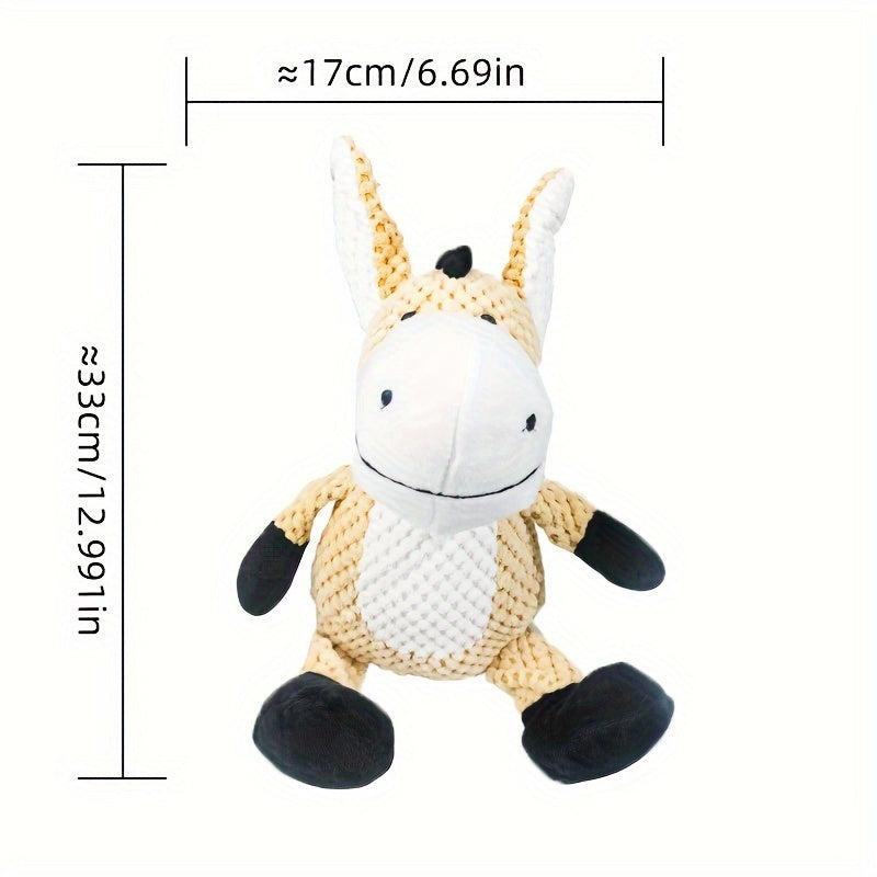 Durable Squeaky Plush Toy for Dogs