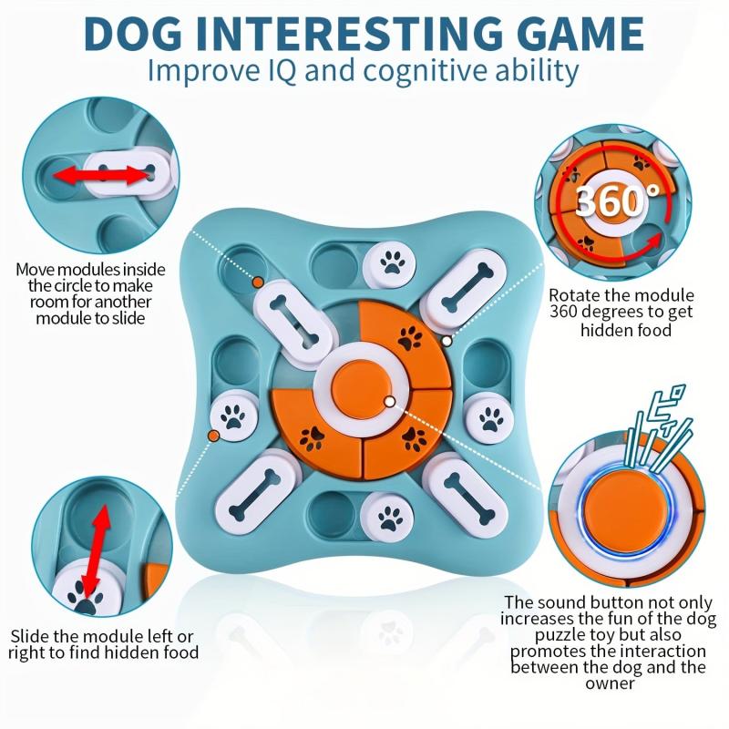 Interactive Dog Puzzle Toy for IQ Training & Mental Stimulation