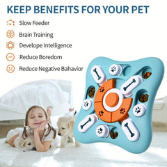 Interactive Dog Puzzle Toy for IQ Training & Mental Stimulation