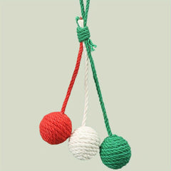 3pcs Cat Toys Hemp Ball Self Entertainment Tease Cats Interactive Toy