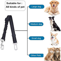 Reflective Dog Seat Belt for Safe Car Travel