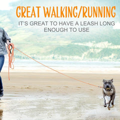 JOYTALE Long Dog Training Leash Nylon Reflective Lead Long Rope Pet Leash