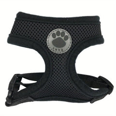 Nylon Mesh Dog Harness for Puppies & Small Dogs, Adjustable Chest Strap