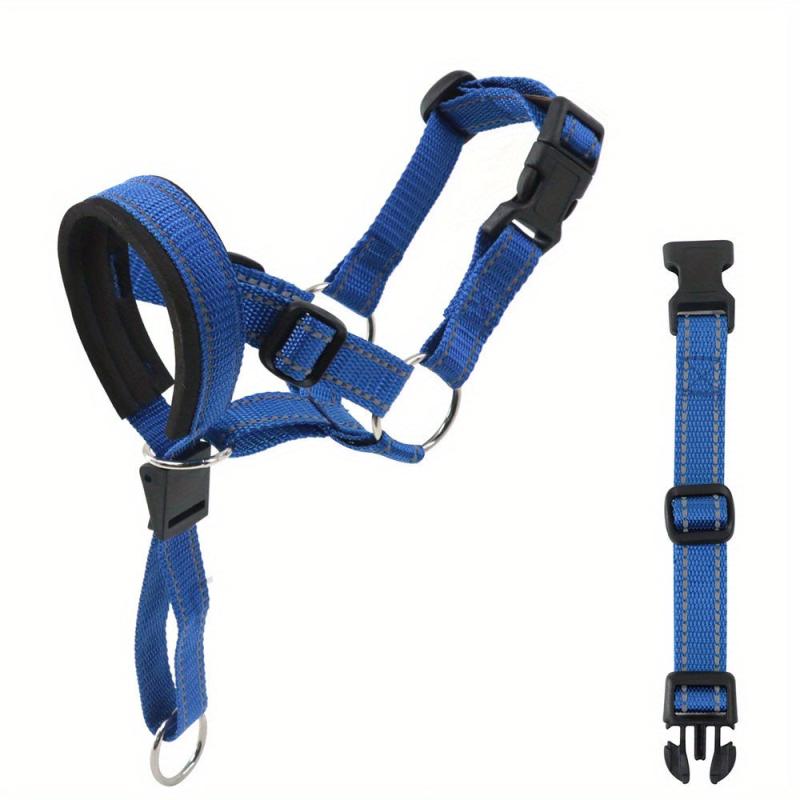 Gentle Leader Headcollar Dog Head Halter w/ Safety Strap No Pull Collar