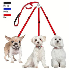 3-in-1 Dog Leash & Seat Belt for Outdoor Activities - No Pulling