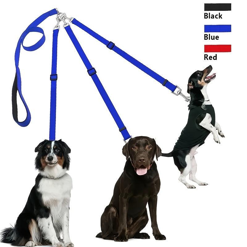 3-in-1 Dog Leash & Seat Belt for Outdoor Activities - No Pulling