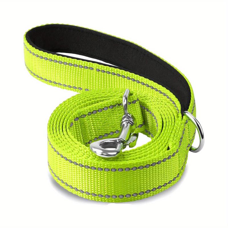 Reflective Dog Leash Neoprene Padded Breathable 2 54 Cm Wide Pet Leash