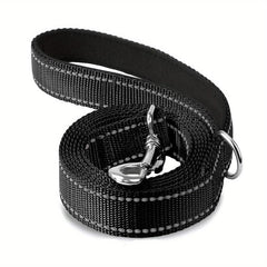 Reflective Dog Leash Neoprene Padded Breathable 2 54 Cm Wide Pet Leash