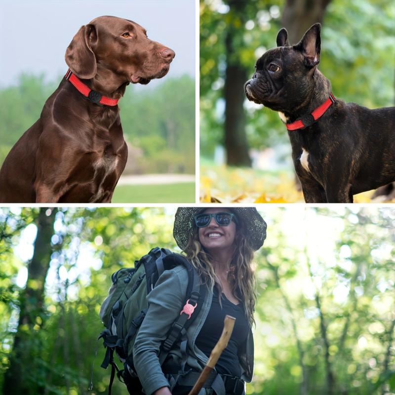 2 Pack Waterproof Silicone Airtag Case for Dogs and Cats