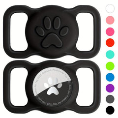 2 Pack Waterproof Silicone Airtag Case for Dogs and Cats