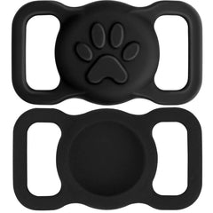 2 Pack Waterproof Silicone Airtag Case for Dogs and Cats