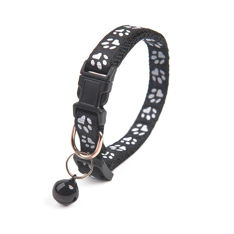 Stylish Pet Collar with Bell for Dogs and Cats