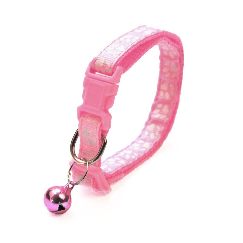 Stylish Pet Collar with Bell for Dogs and Cats