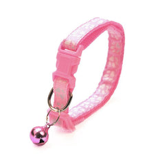Stylish Pet Collar with Bell for Dogs and Cats