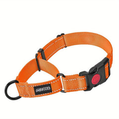 Reflective Dog Collar Safety Locking Buckle Small Medium Large Dogs