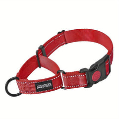 Reflective Dog Collar Safety Locking Buckle Small Medium Large Dogs