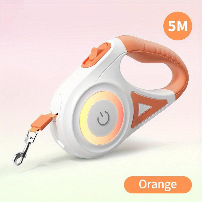 ROJECO 5M 16FT LED Retractable Dog Leash