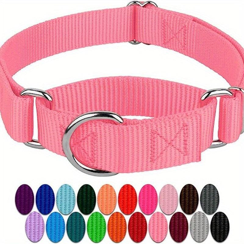 Safety Training Dog Collar Heavy Duty Nylon Adjustable Collars