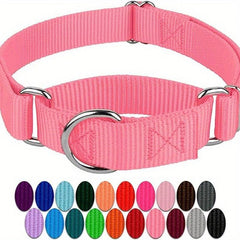 Safety Training Dog Collar Heavy Duty Nylon Adjustable Collars
