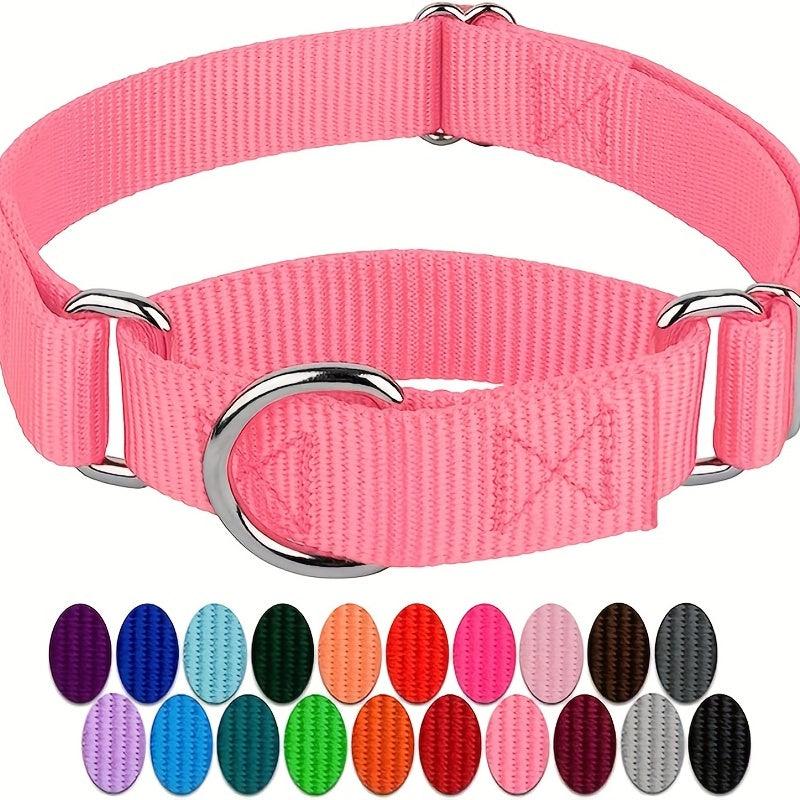Safety Training Dog Collar Heavy Duty Nylon Adjustable Collars