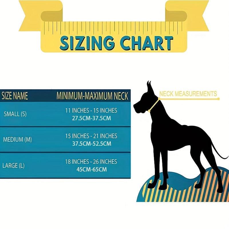 Safety Training Dog Collar Heavy Duty Nylon Adjustable Collars
