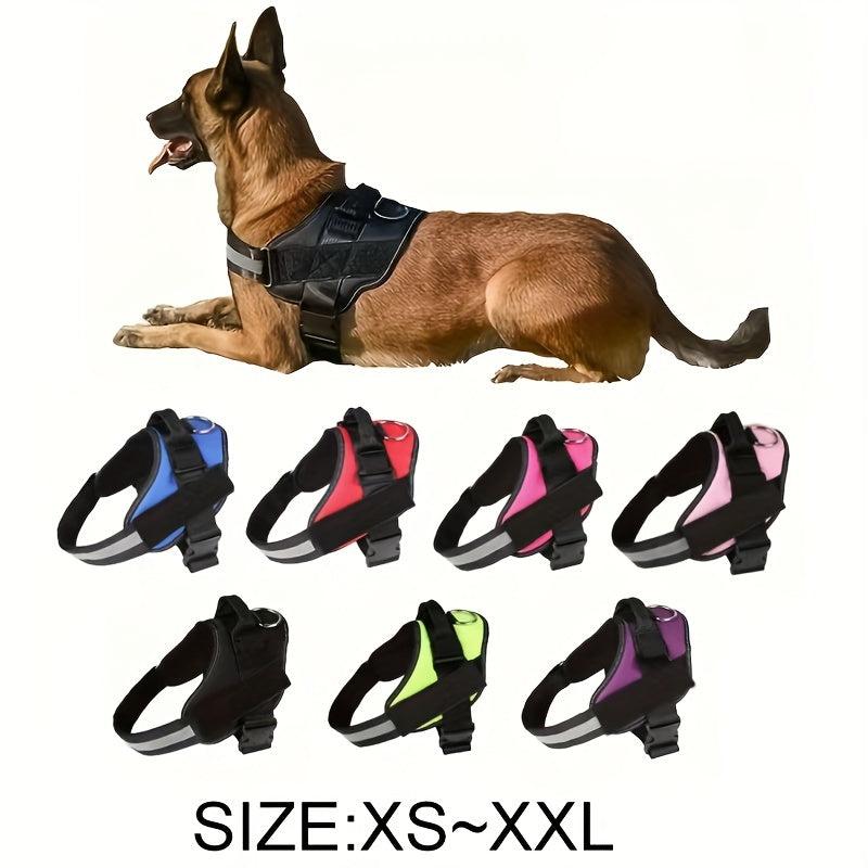 Reflective No Pull Dog Harness Vest with Handle
