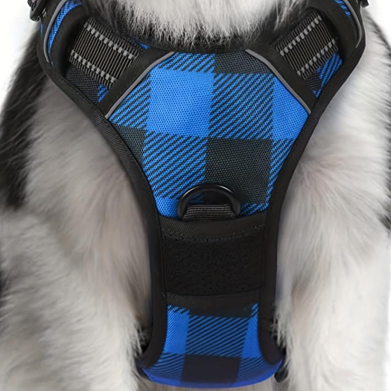 Adjustable No Pull Dog Harness Prevents Choking - Small to Large Dogs