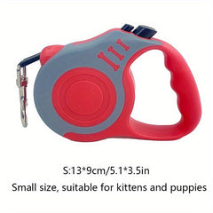 Double Switch Retractable Pet Leash for Dogs