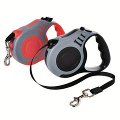 Double Switch Retractable Pet Leash for Dogs