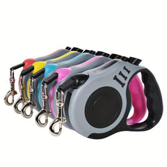 Double Switch Retractable Pet Leash for Dogs