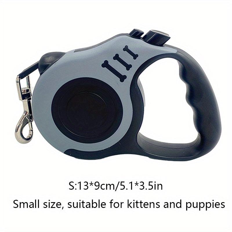 Double Switch Retractable Pet Leash for Dogs