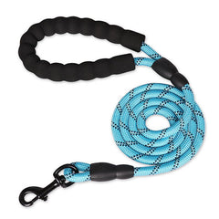 Reflective Padded Handle Pet Leash for Small Medium Dogs