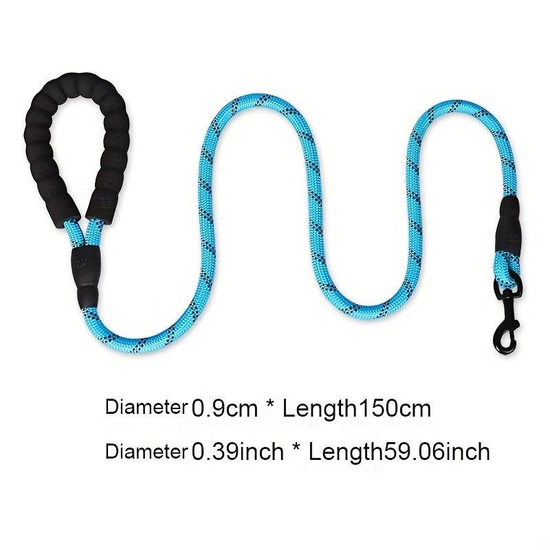 Reflective Padded Handle Pet Leash for Small Medium Dogs