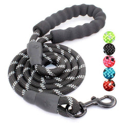 Reflective Padded Handle Pet Leash for Small Medium Dogs