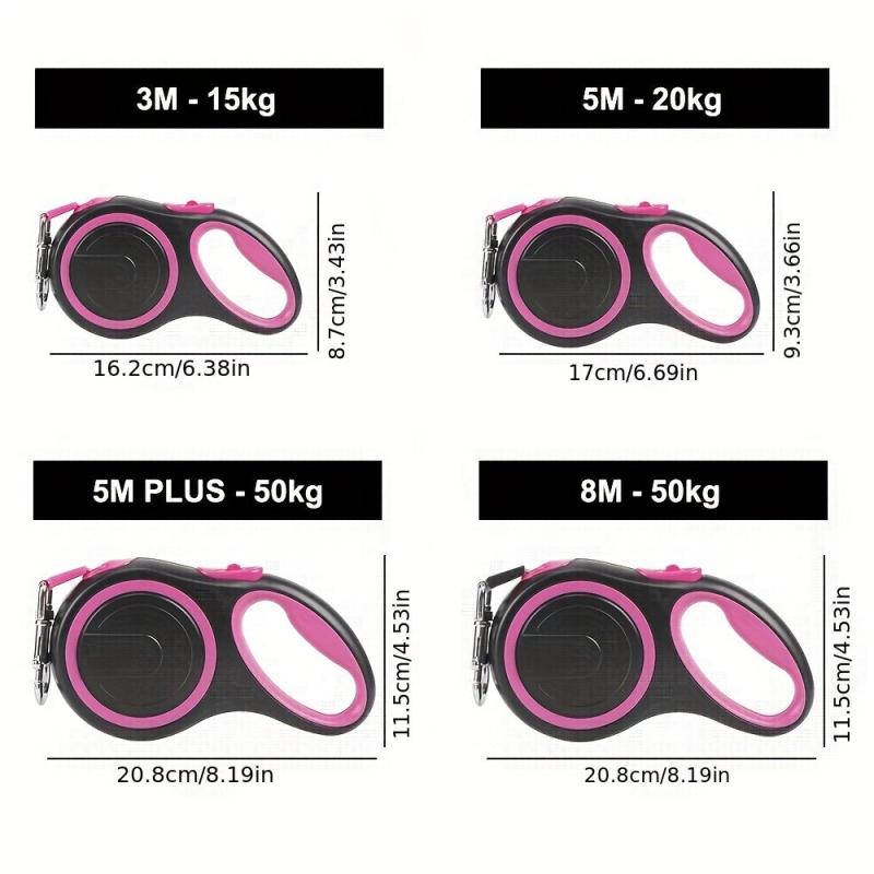 Durable Retractable Leash for Medium Dogs - Outdoor Adventures