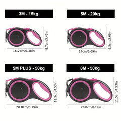 Durable Retractable Leash for Medium Dogs - Outdoor Adventures
