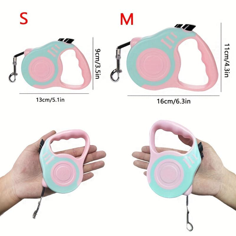 Retractable Dog Leash With Anti Slip Handle