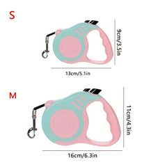 Retractable Dog Leash With Anti Slip Handle