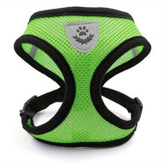 Adjustable Dog Harness Vest with Mesh Chest Strap for Small and Medium Dogs